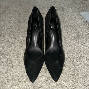 Sleek Black Heels by Breckelles 
2.5 Inch Heel Height